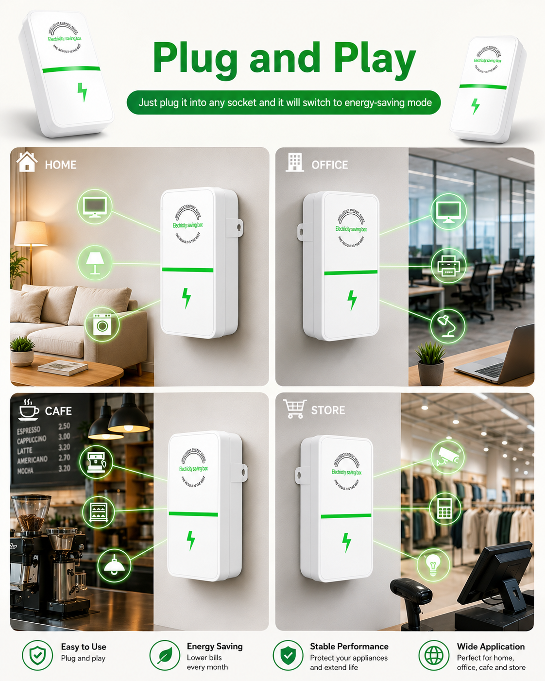 🏠 Smart Power Saver — Lower Bills, Safer Home 💰