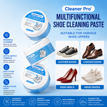 ✨ Cleaner Pro Crème – Deep Clean & Stain Removal 👟